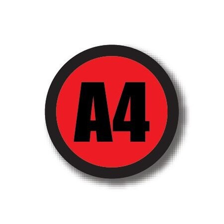 Ergomat 24in CIRCLE SIGNS - A8 DSV-SIGN 576 #3124 -UEN